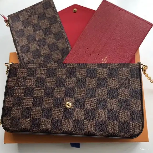 Felicie Bag Louis Damier Vuitton N63032 Pochette 0707